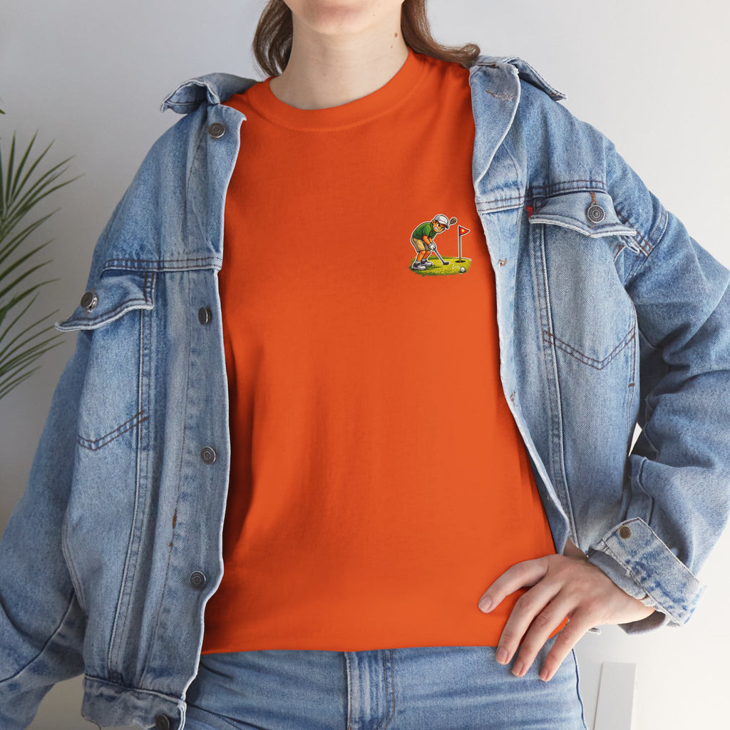 Golf T-Shirt — "I Hate This Game, See You Tomorrow" Funny Golfer Graphic Tee