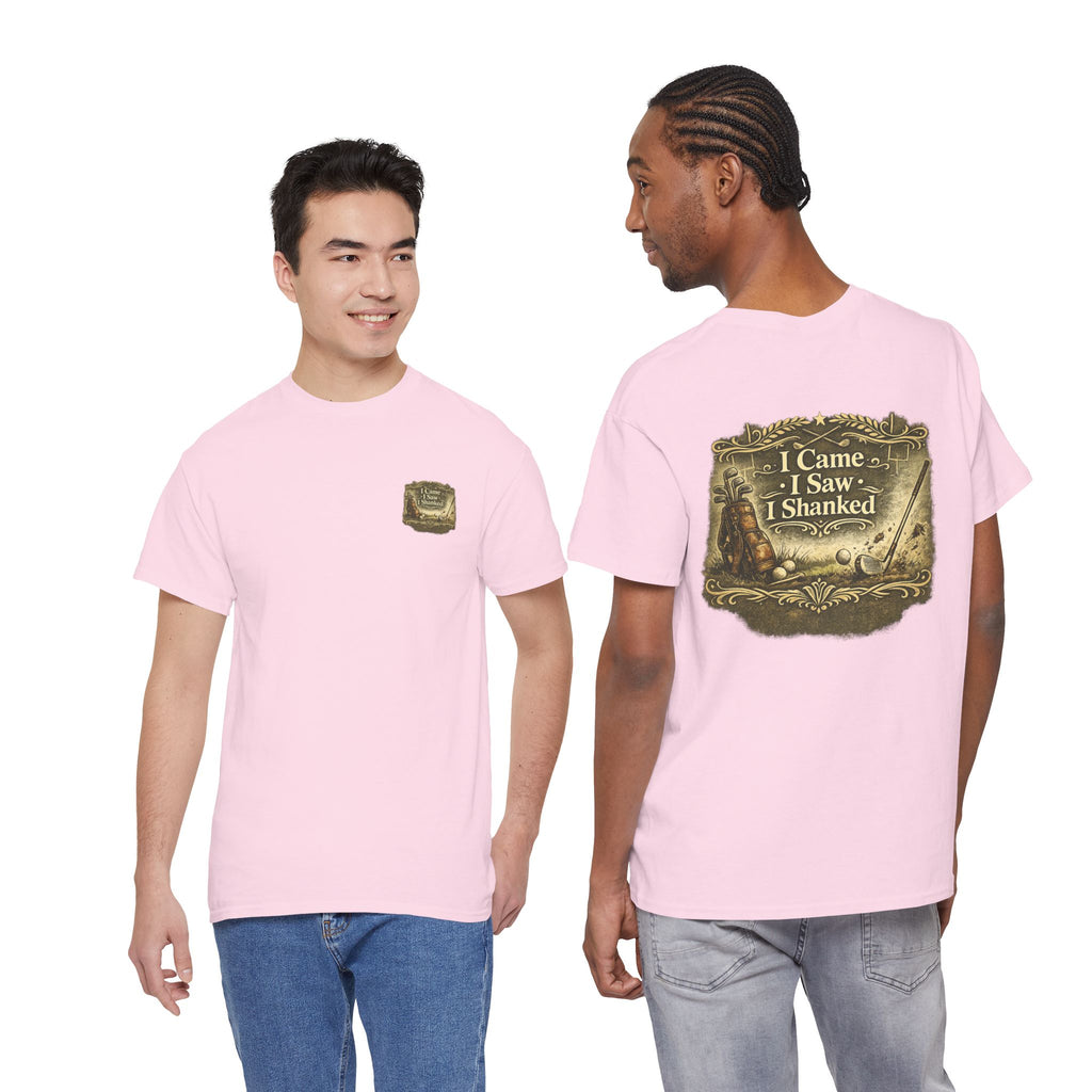 I Came I Saw I Shanked T‑Shirt — Funny Golf Vintage  Tee