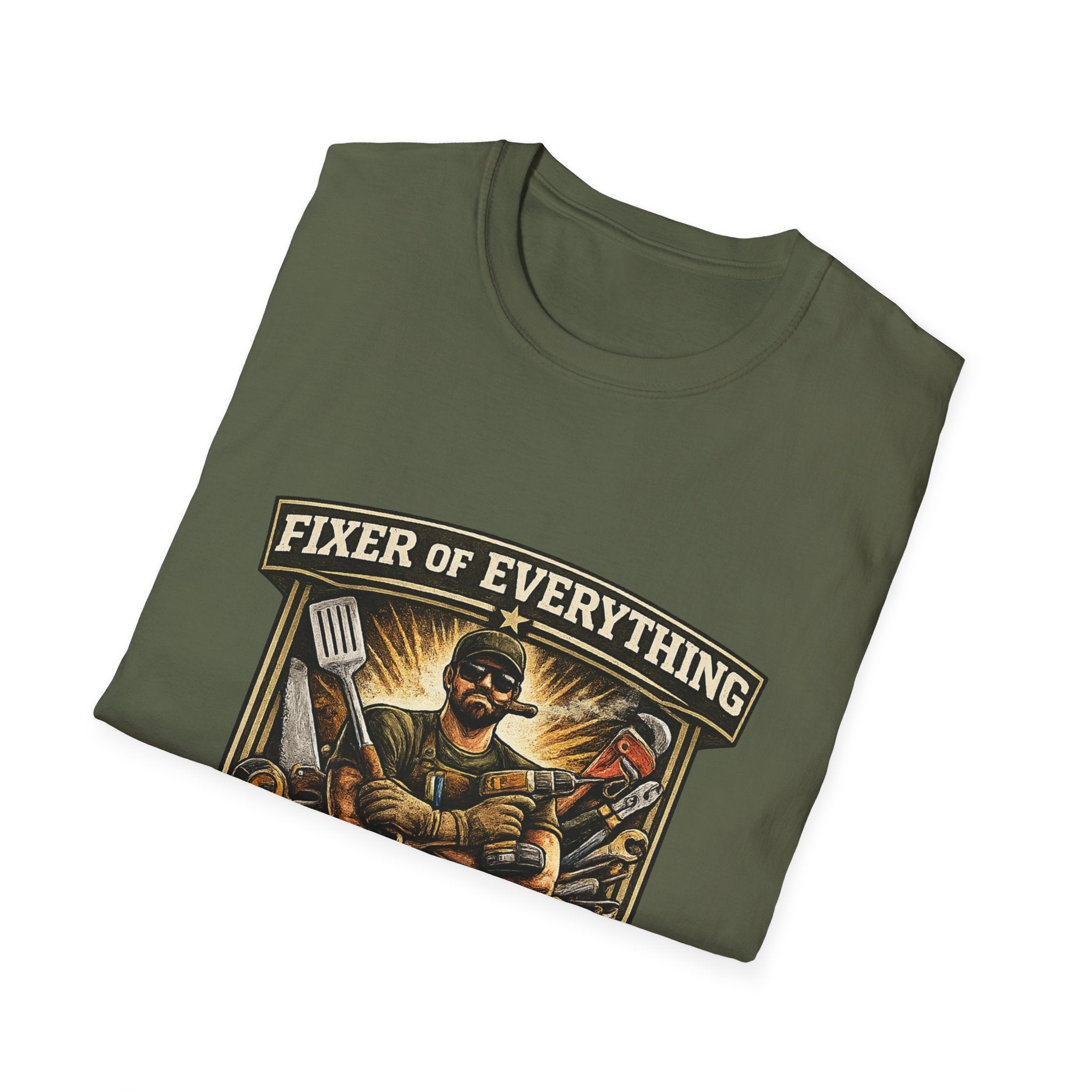 Fixer of Everything T-Shirt — Master of DIY Graphic Tee