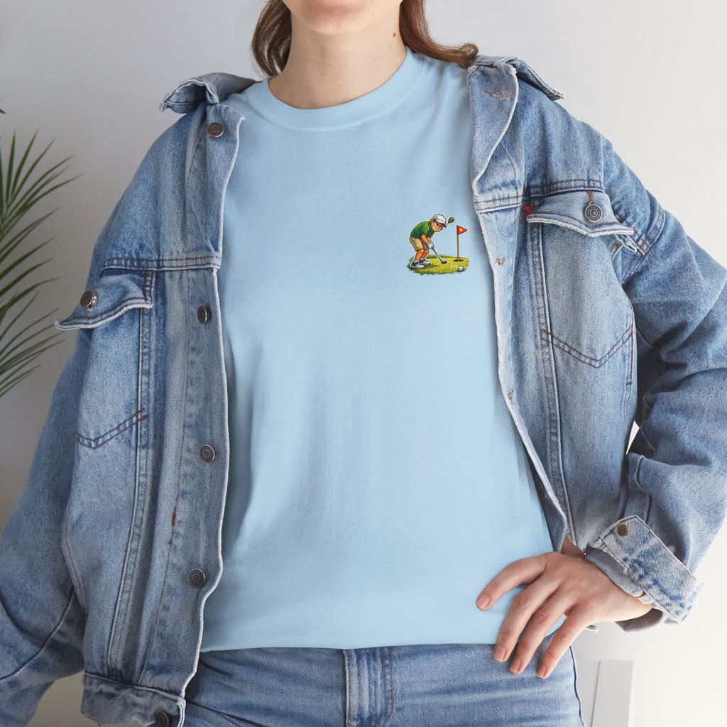 Golf T-Shirt — "I Hate This Game, See You Tomorrow" Funny Golfer Graphic Tee