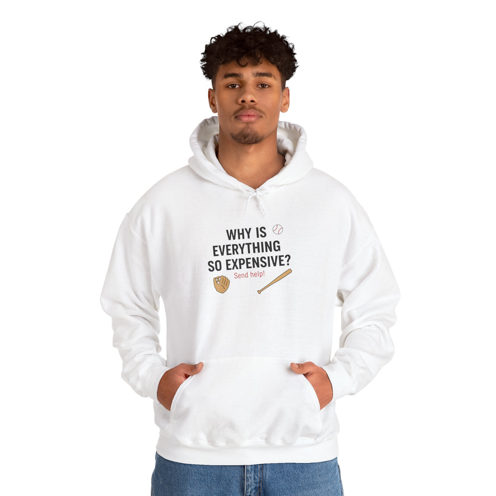 Why Is Everything So Expensive? Hoodie | Cost of Living, Broke Life Humor