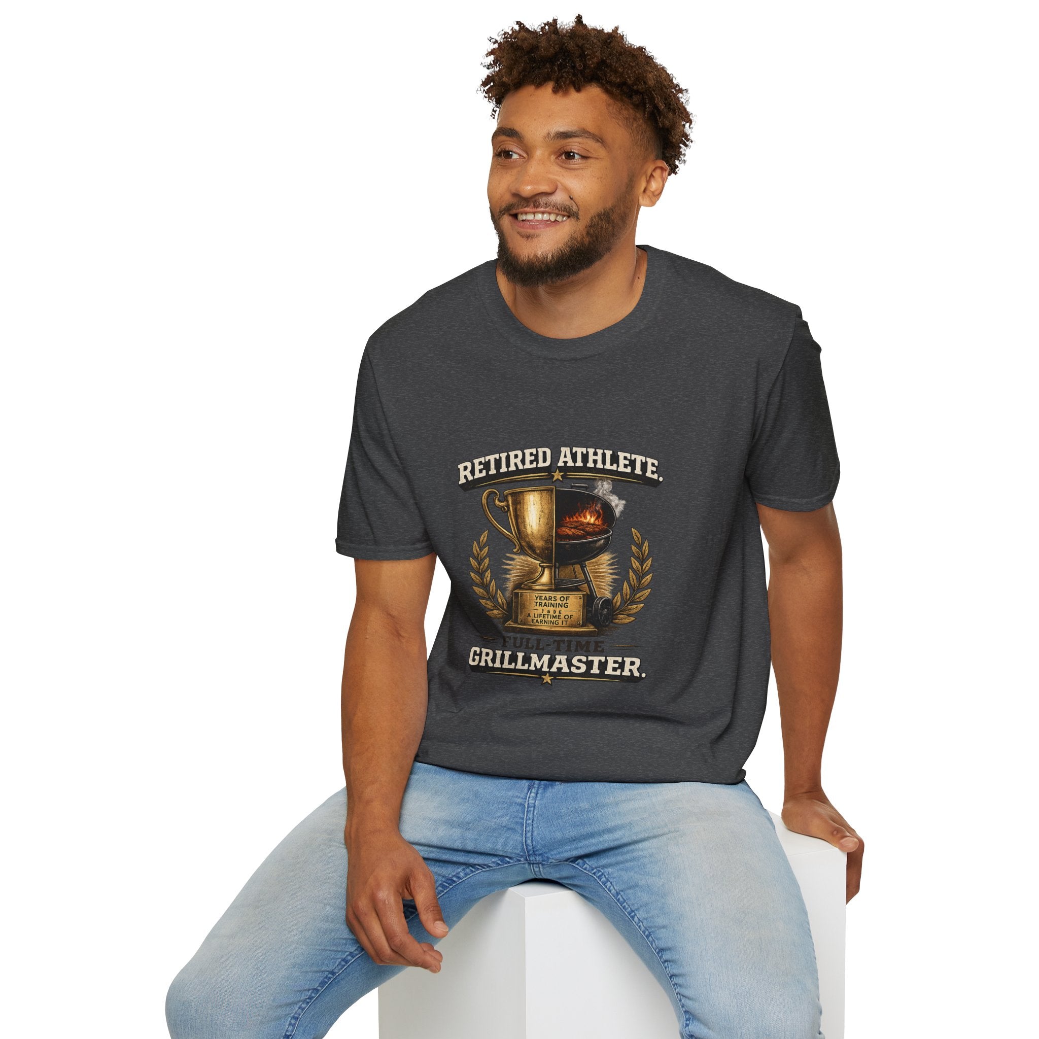 Retired Athlete Full-Time Grillmaster T-Shirt