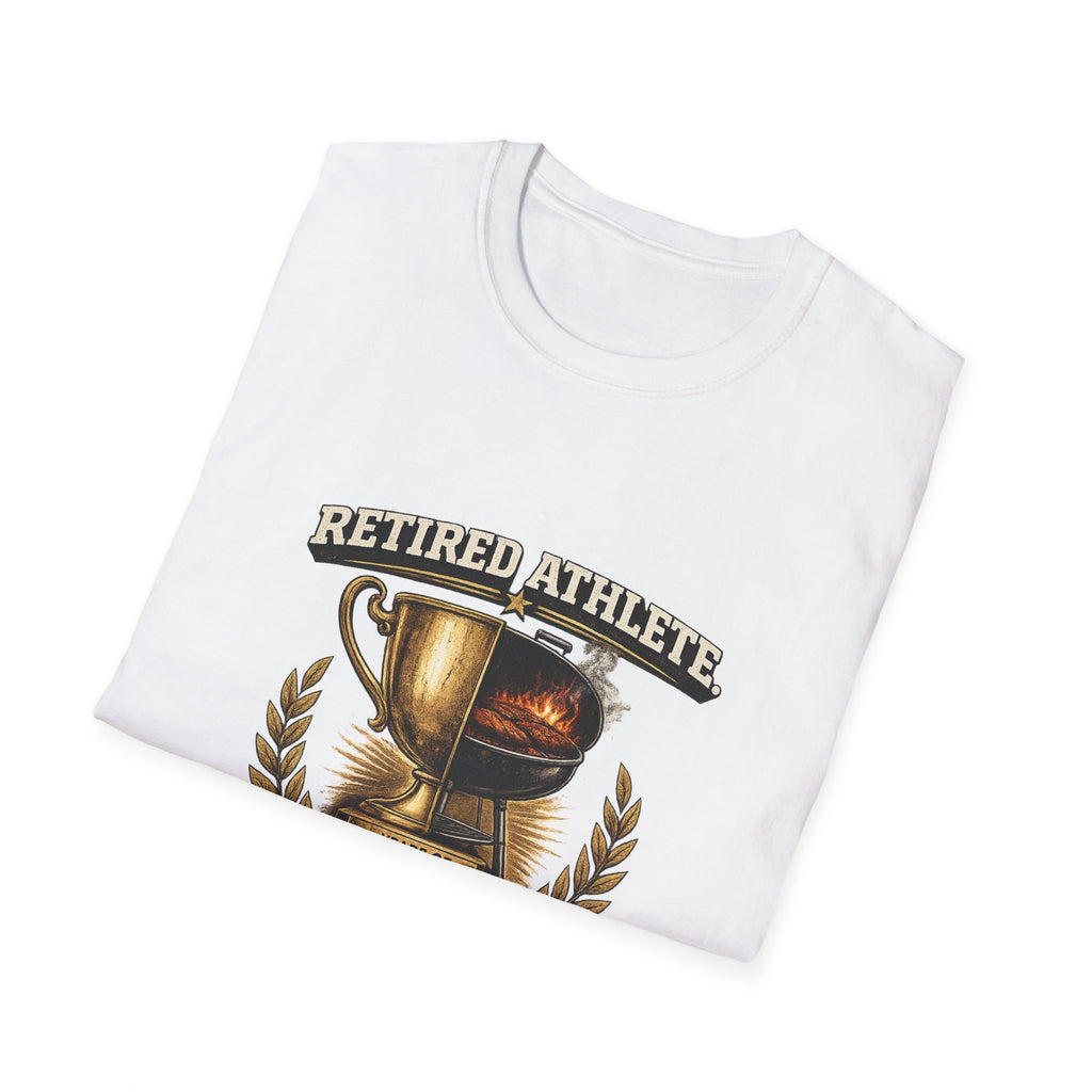 Retired Athlete Full-Time Grillmaster T-Shirt
